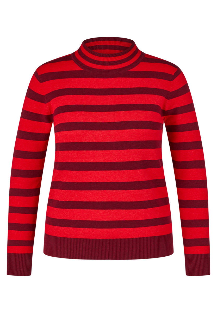 Damen Strickpullover Red Glam