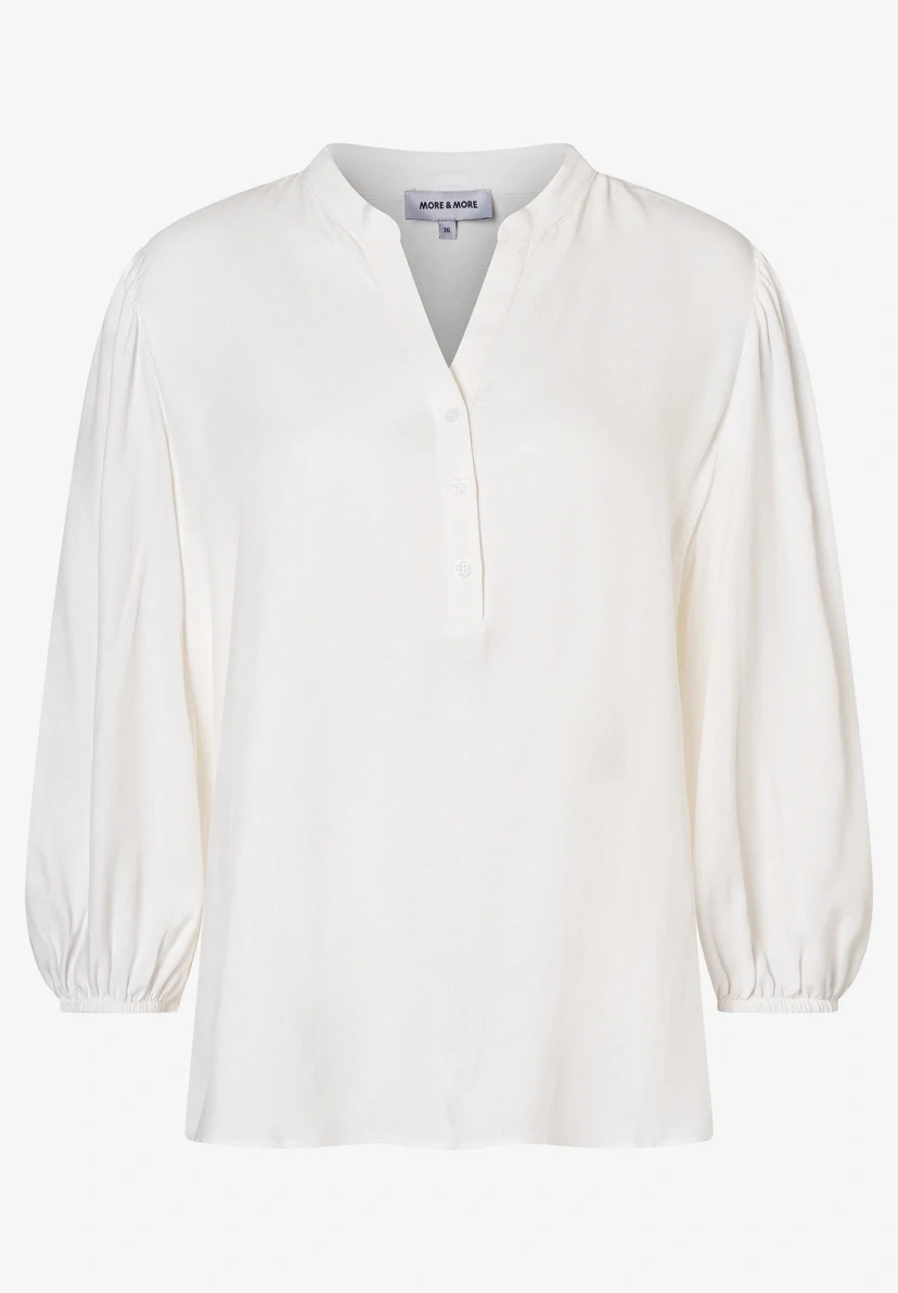 Viskosebluse mit 3/4 Arm