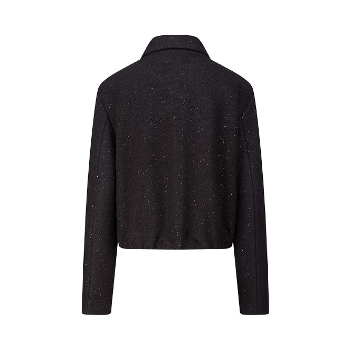 Damen Kurzjacke mit Pailletten