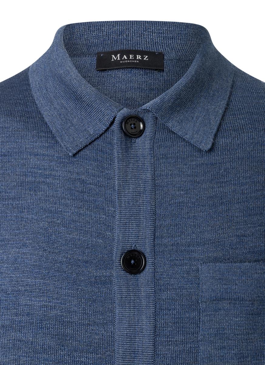 Herren Strick-Overshirt