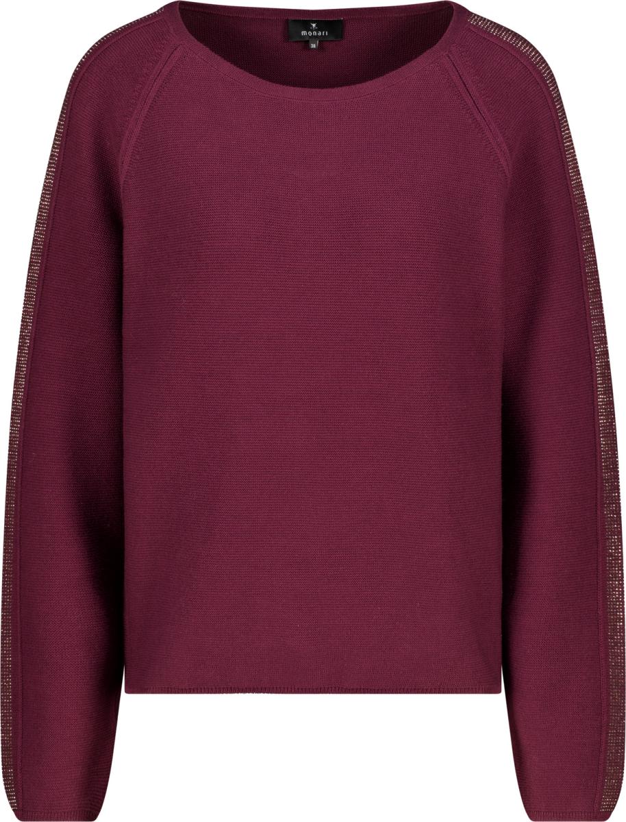 Damen Strickpullover Mit Schmuckakzenten
