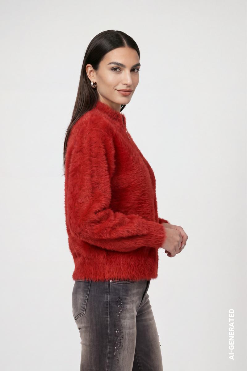 Damen Strickjacke