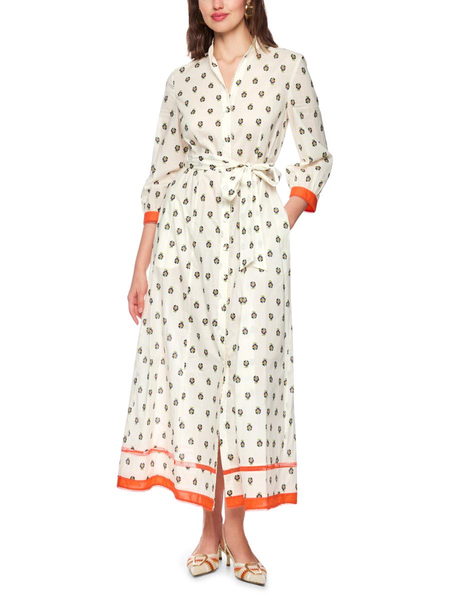 Leichtes Maxikleid mit Blumenprint