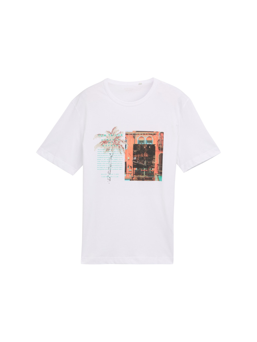 Herren T-Shirt mit Foto-Print