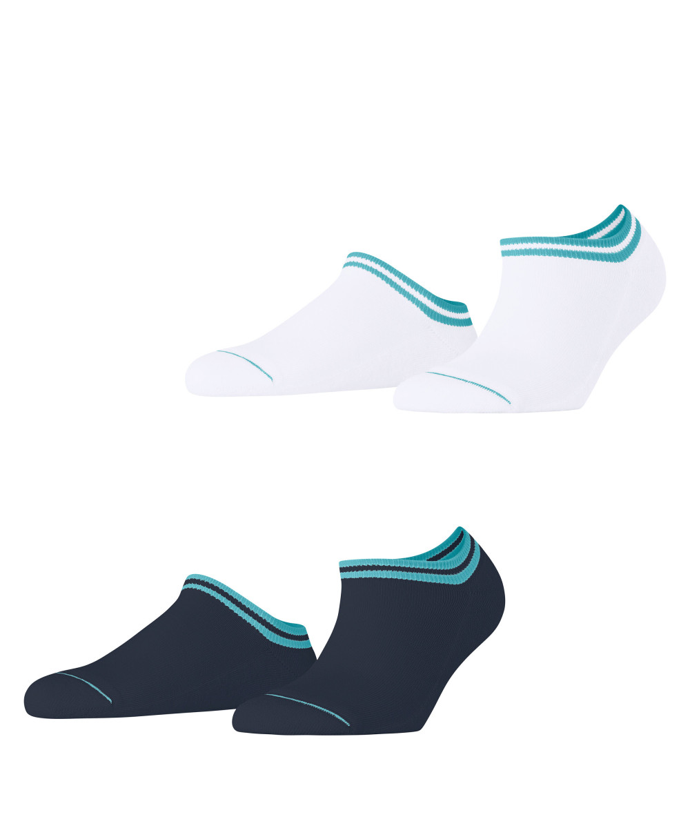 Base Stripe 2-Pack Damen Socken