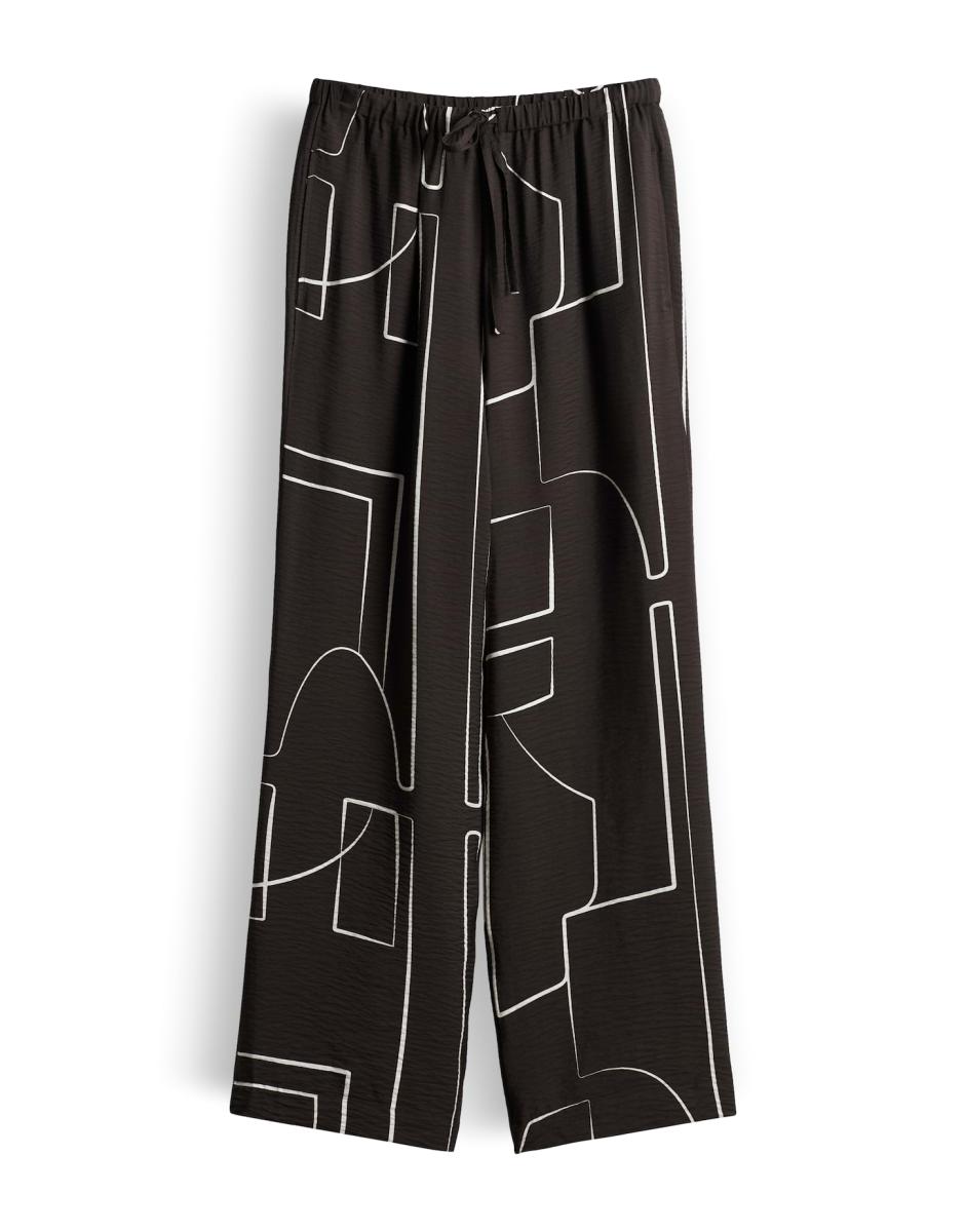 Damen Wide Leg Pants