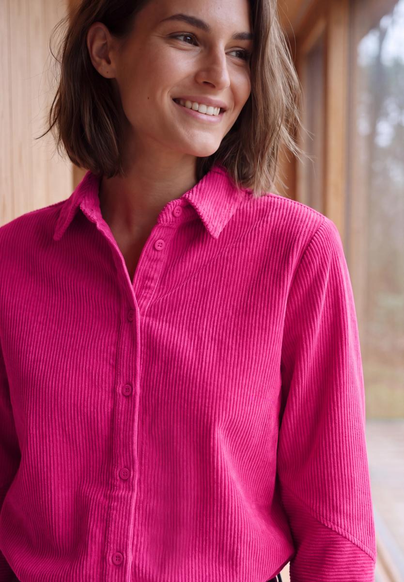 Cordbluse