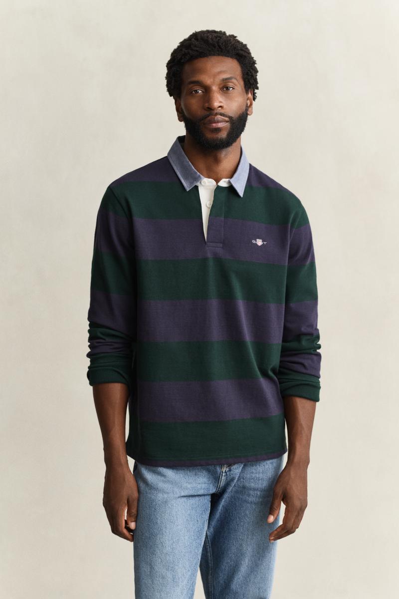 Herren Poloshirt Langarm