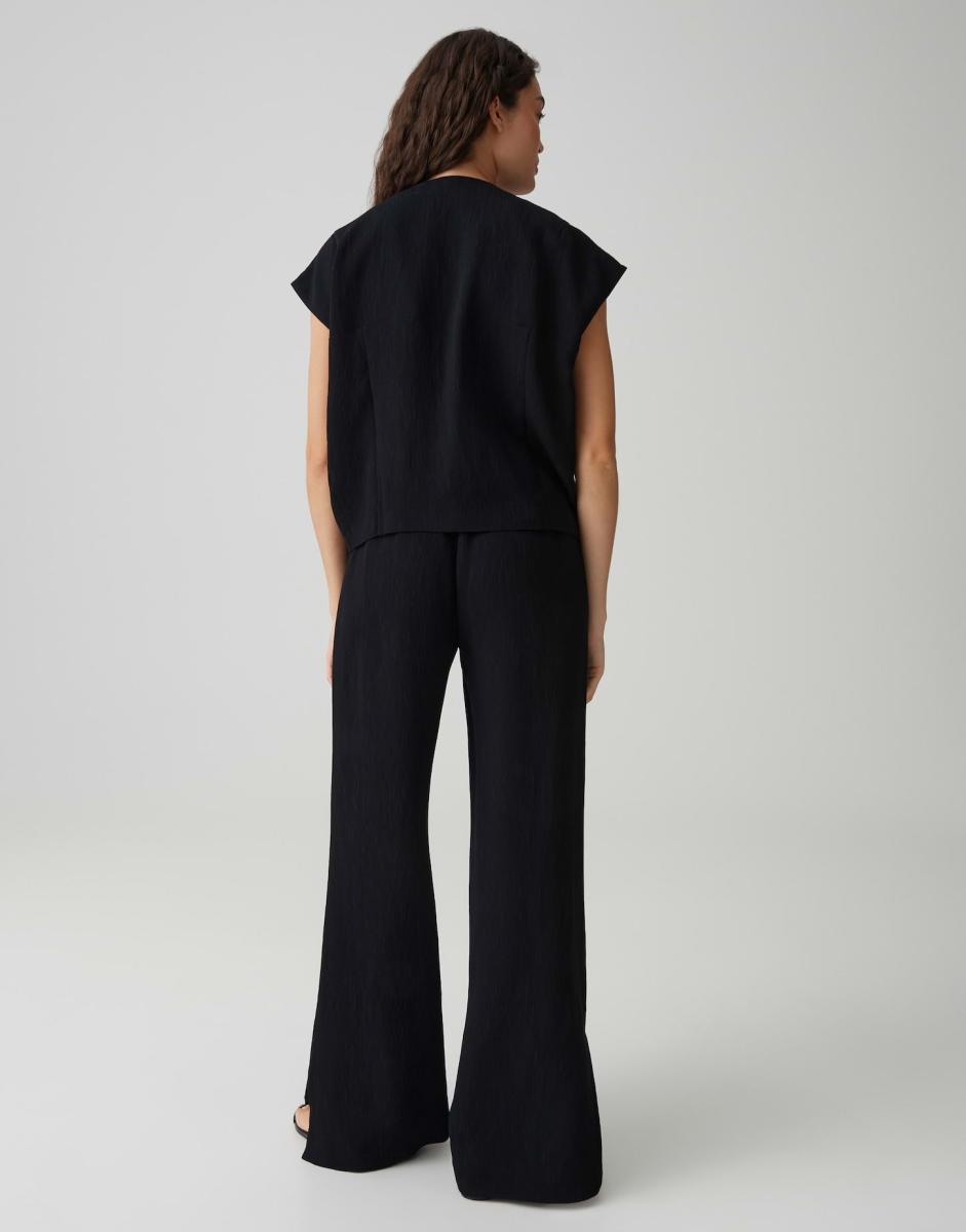 Damen Wide Leg Hose Mucia moss