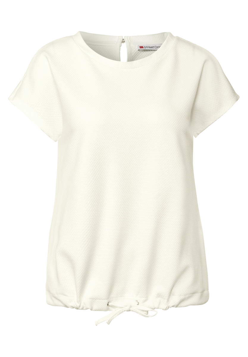 Damen Shirt mit feiner Struktur