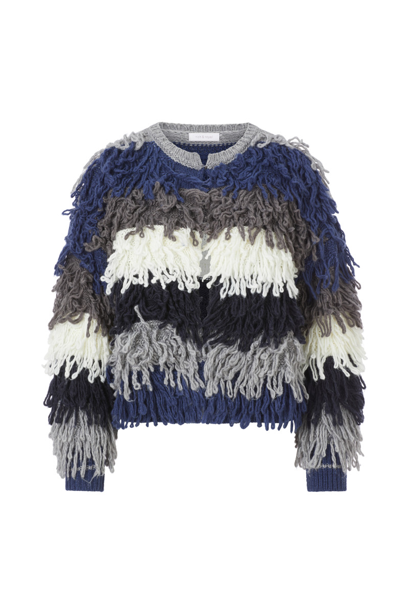Damen Strickpullover Shaggy