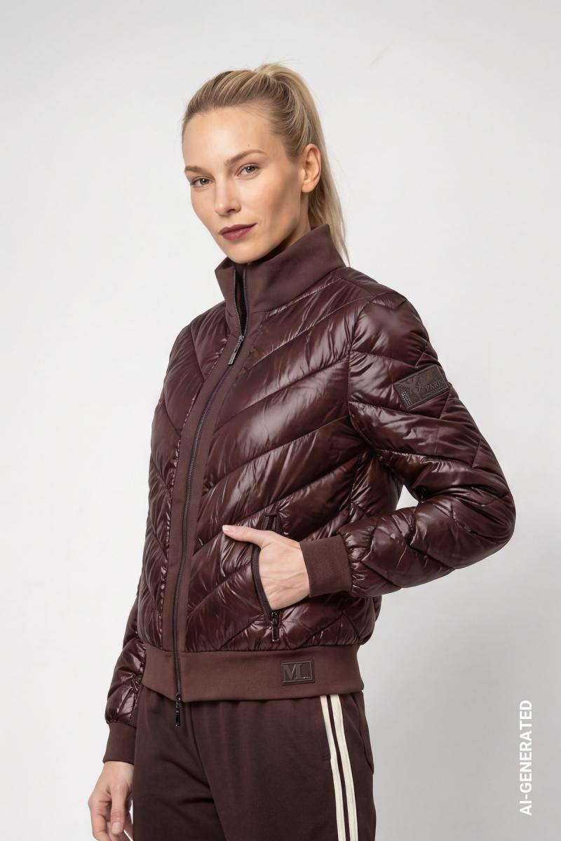Jacke mit Neopren