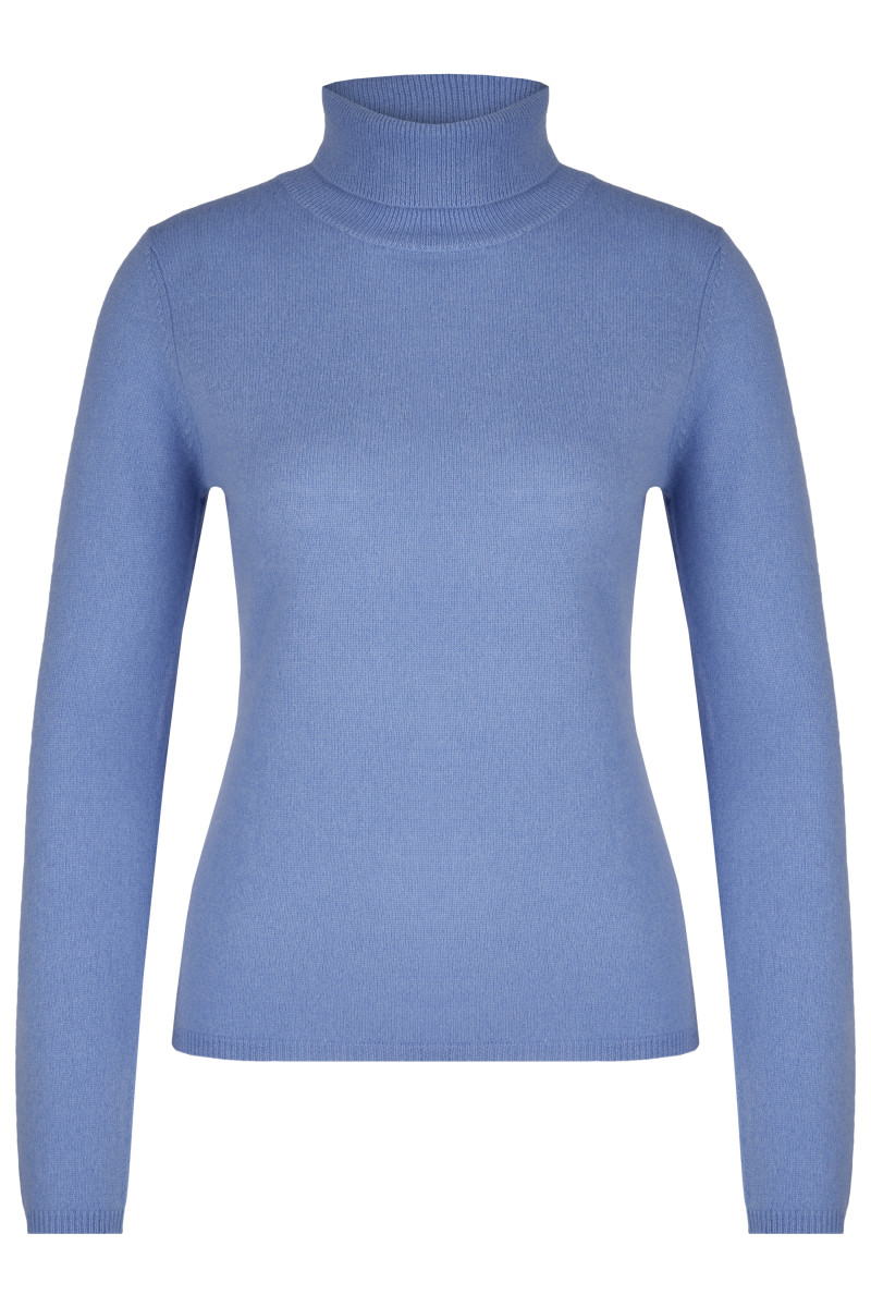 Damen Cashmere Pullover mit Rollkragen