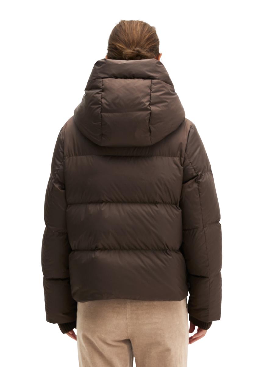 Damen Pufferjacke Mit Kapuze