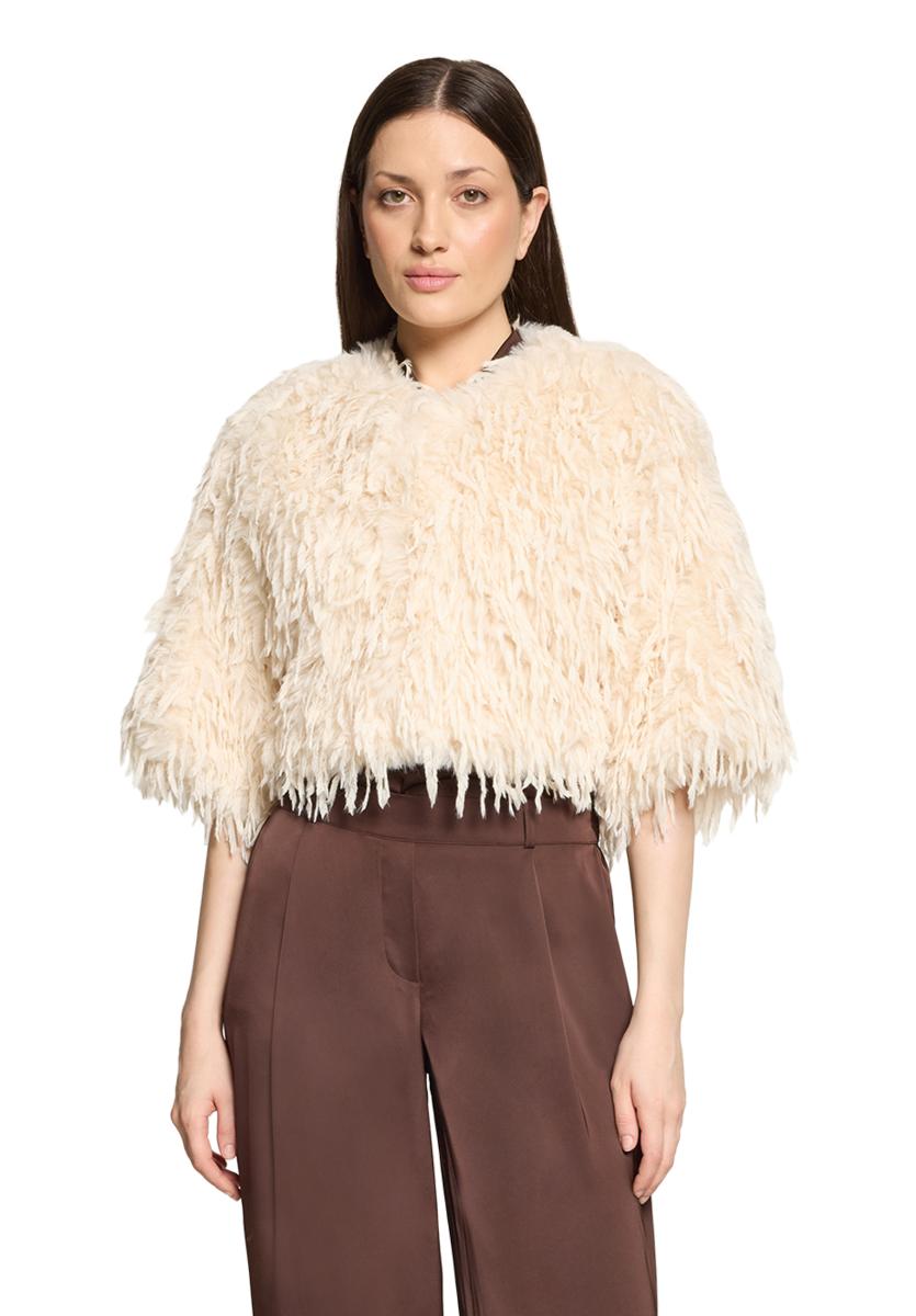 Damen Kunstfell-Jacke