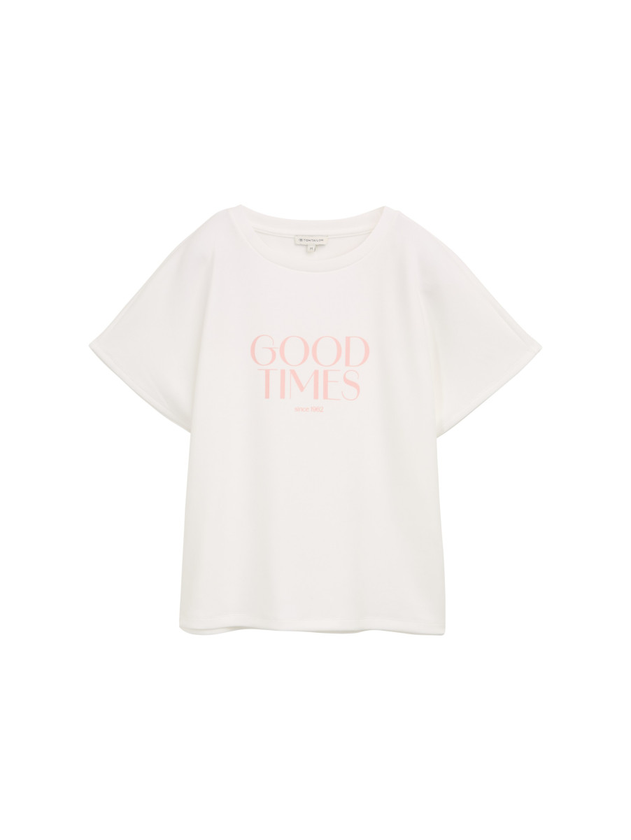 Damen Loose Fit T-Shirt mit Print