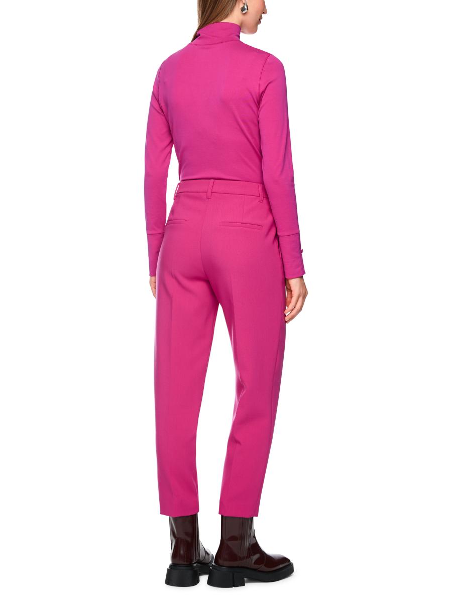 Damen Langarmshirt mit Stehkragen