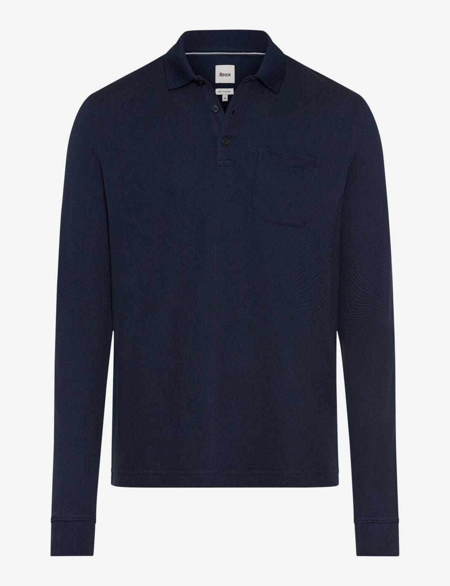 Herren Langarm-Poloshirt Style Pharell