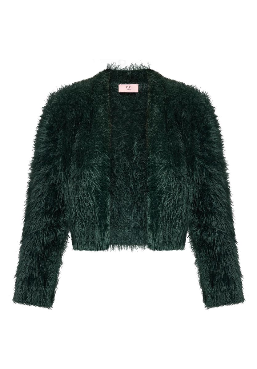 Strickbolero mit Struktur