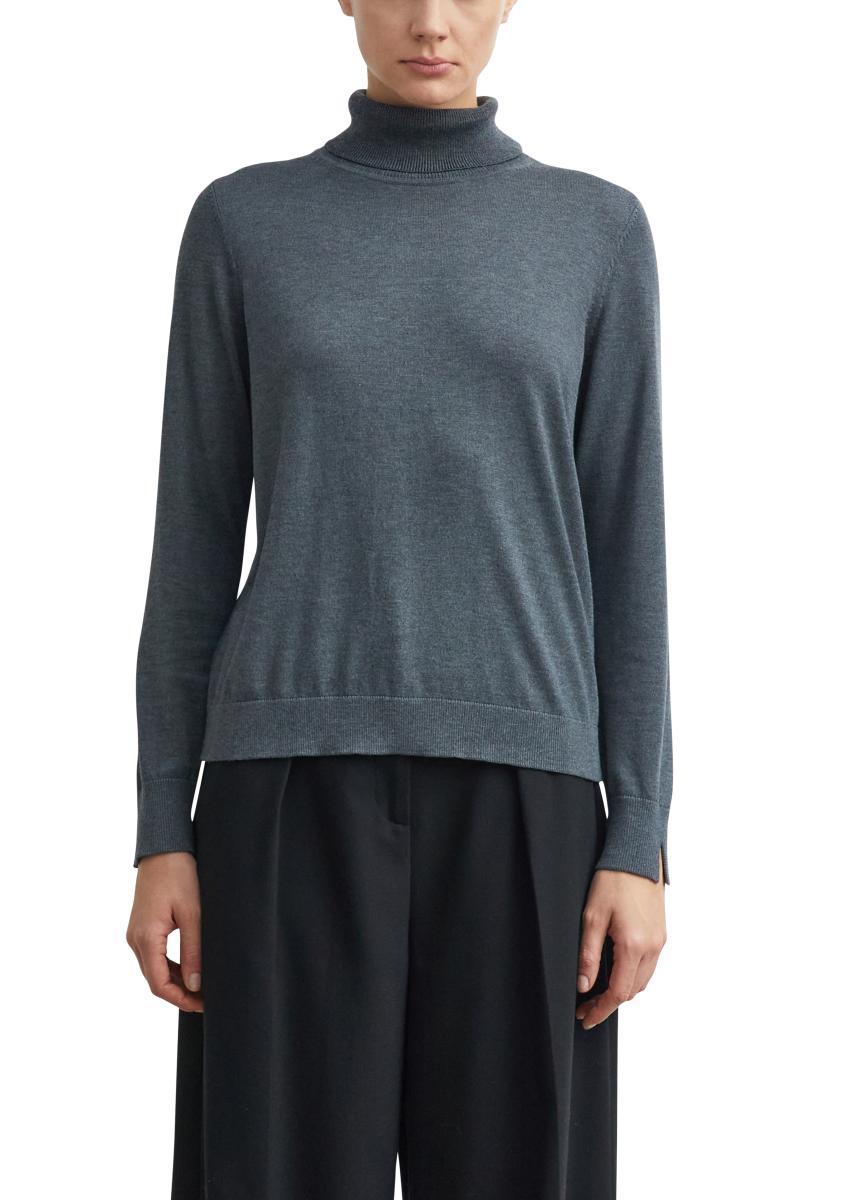 Damen Strickpullover Rollkragen