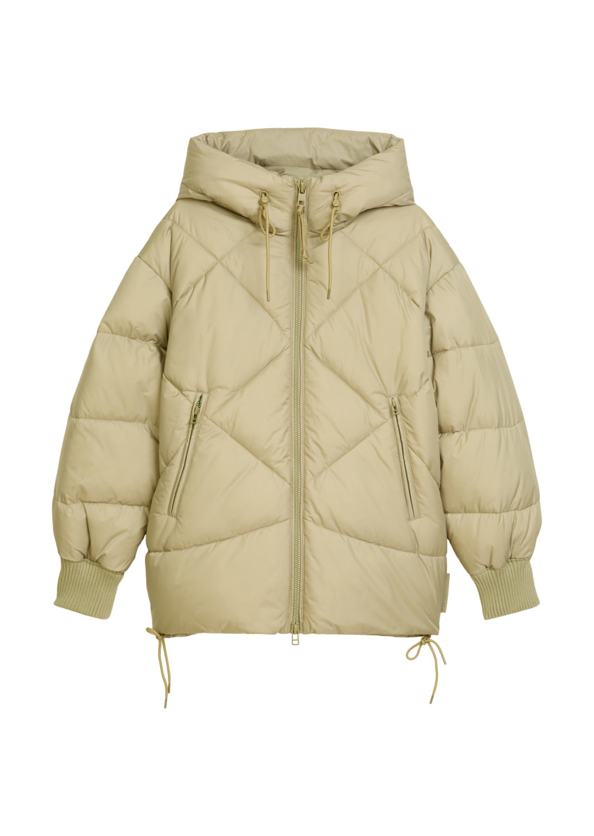 Damen Kapuzen-Steppjacke