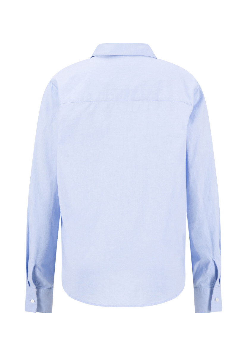 Bluse in Oxford-Qualität