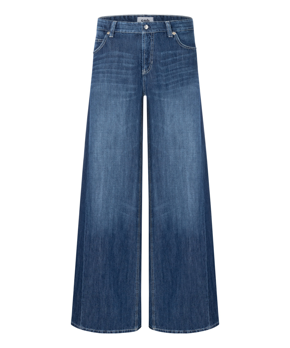 Damen Hose Palazzo Patch