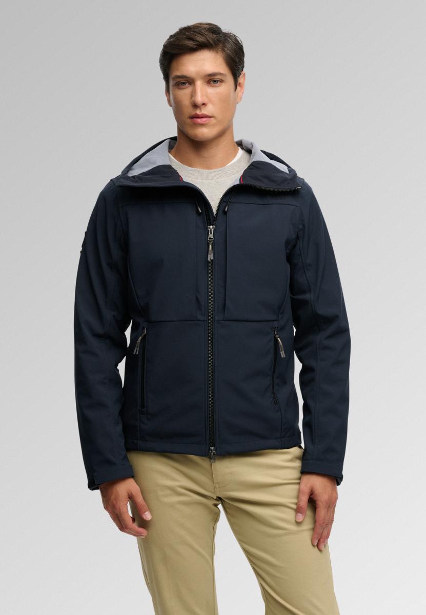 Herren Jacke Trekker mit Kapuze
