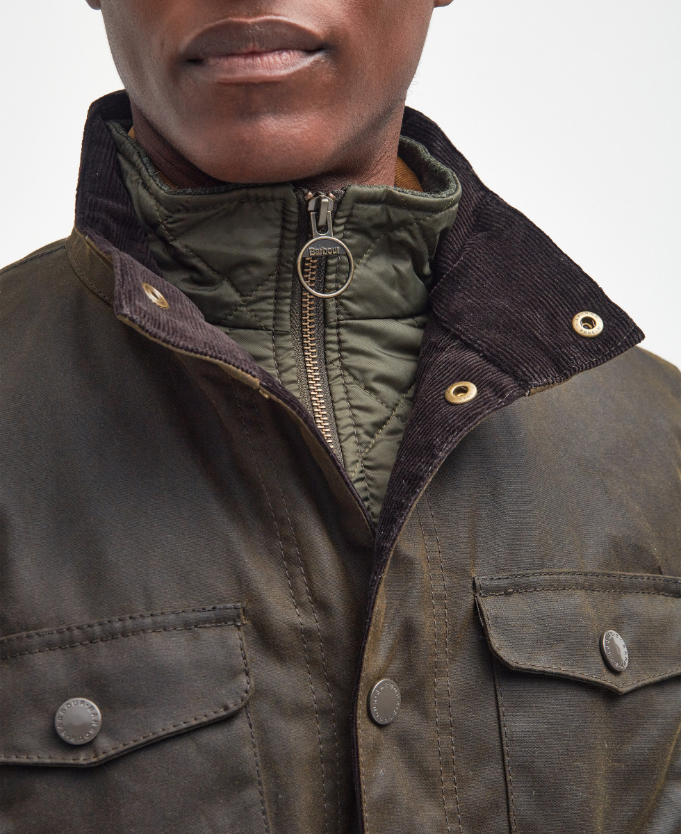 Herren Wachsjacke Ogston