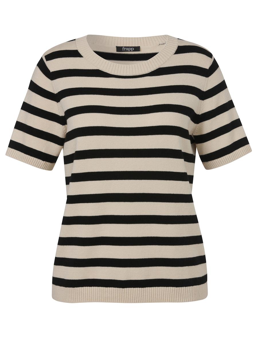 Curvy Kurzarm-Pullover