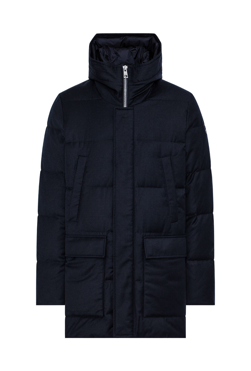 Herren Steppparka aus Wolle