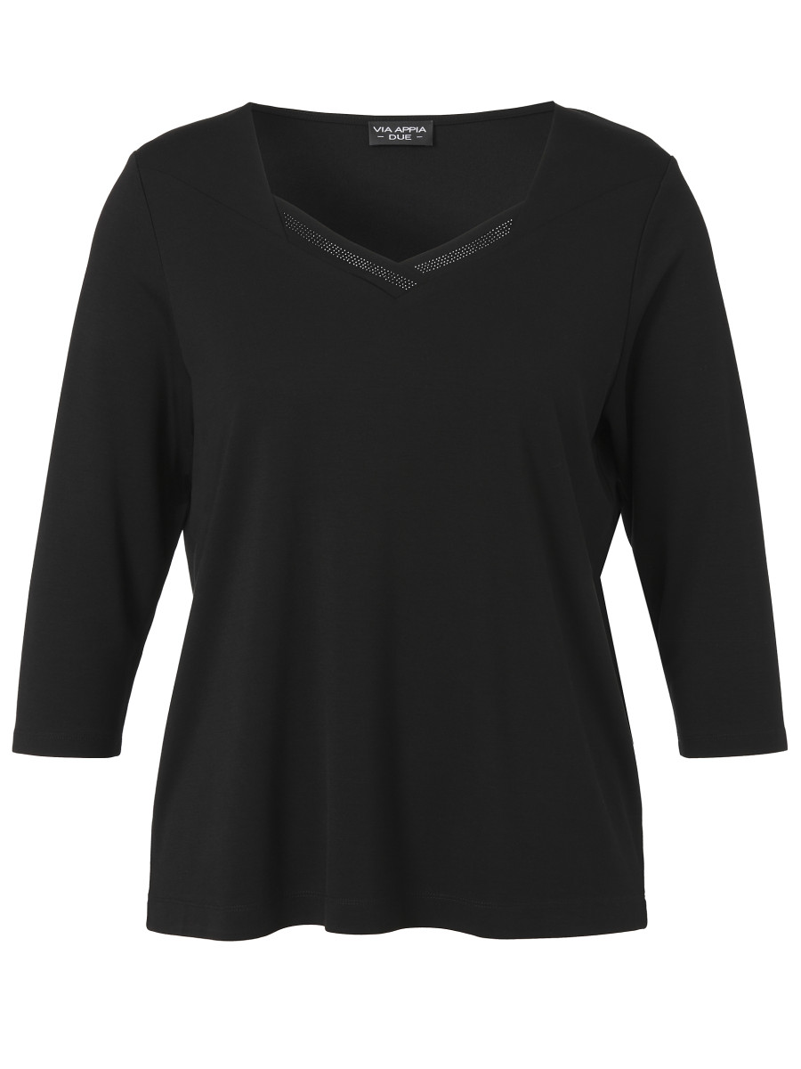 Curvy Langarmshirt