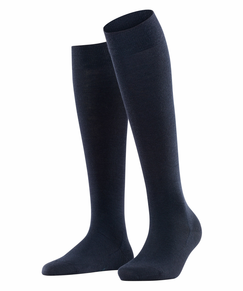 Damen Kniestrümpfe Softmerino