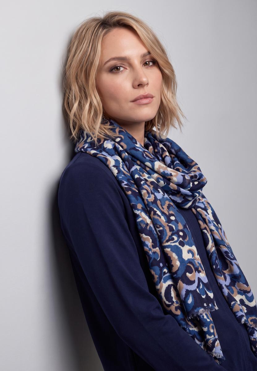 Damen Schal Scarf Woven