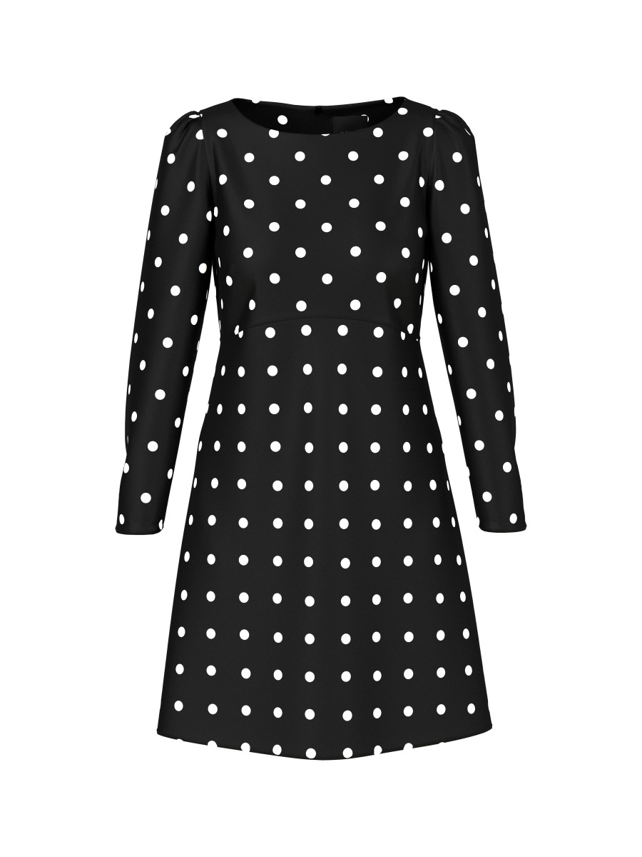Fließendes Kleid "Rethink Together"