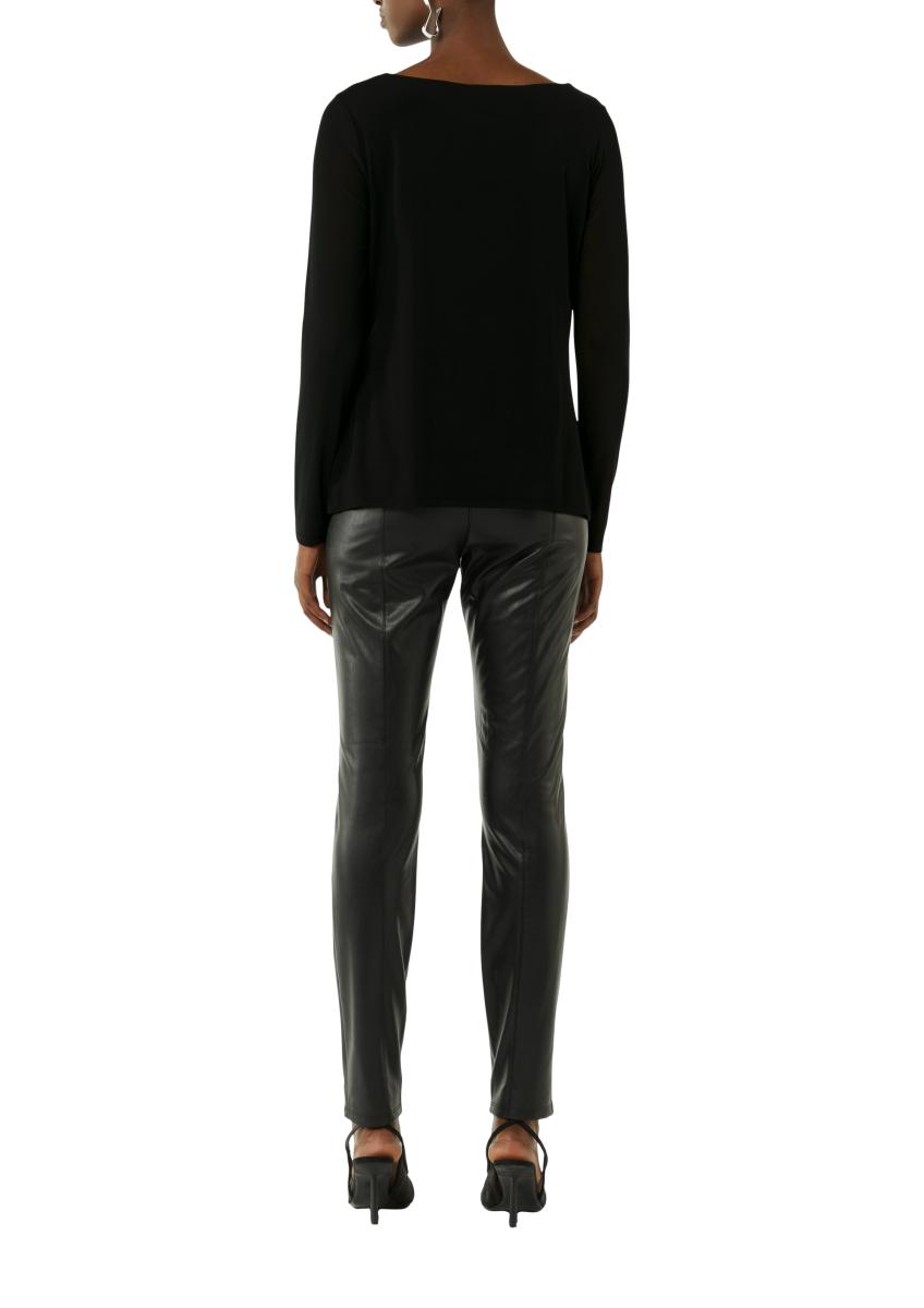 Damen T-Shirt Mesh-Material