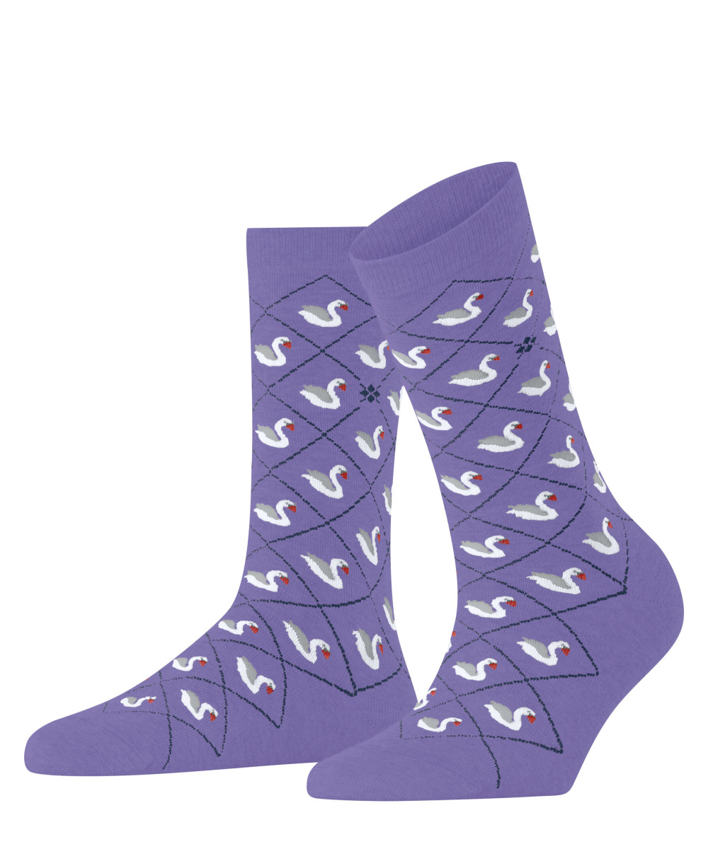 Damen Socken Swan Lake