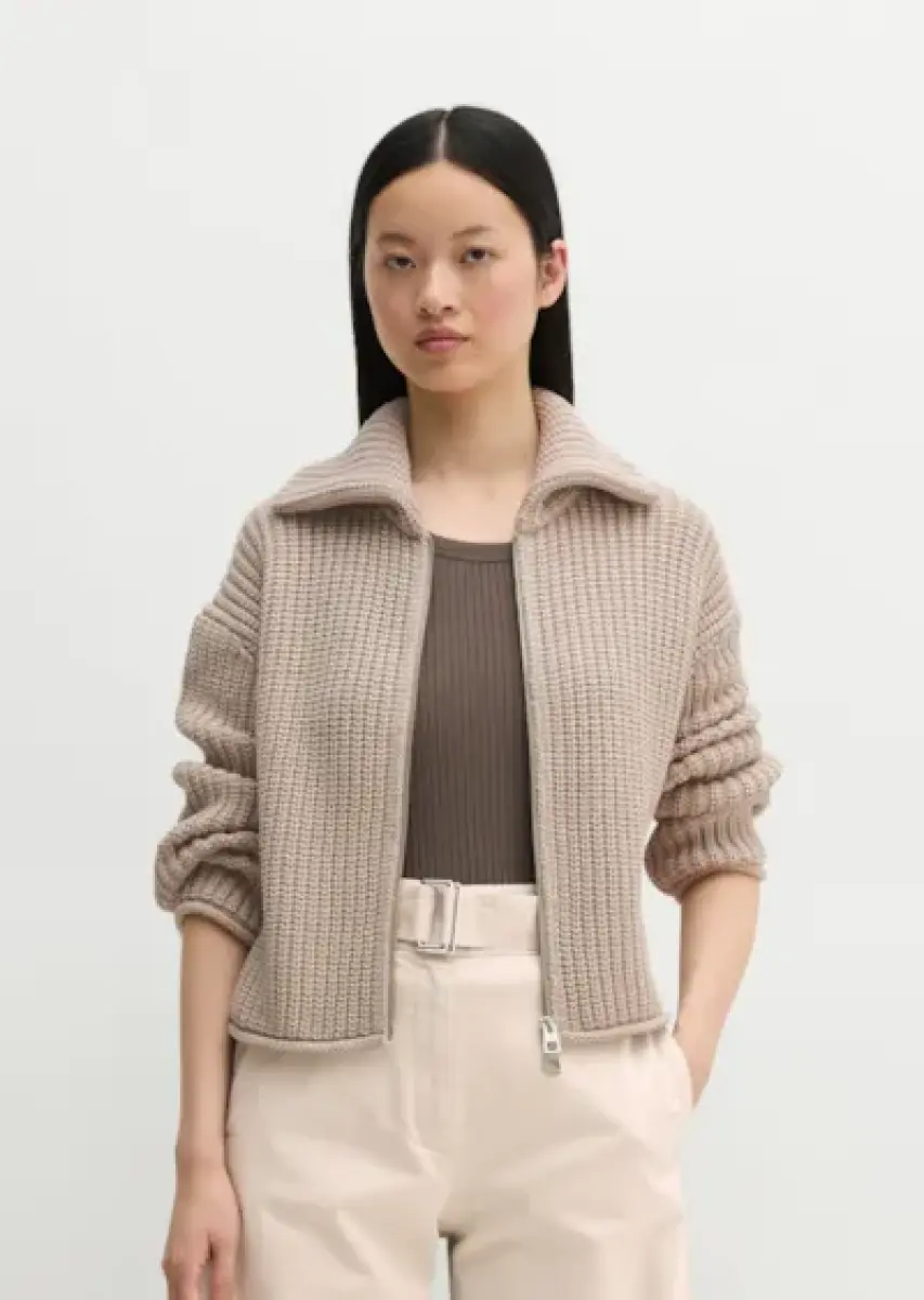 Damen Zip-Cardigan