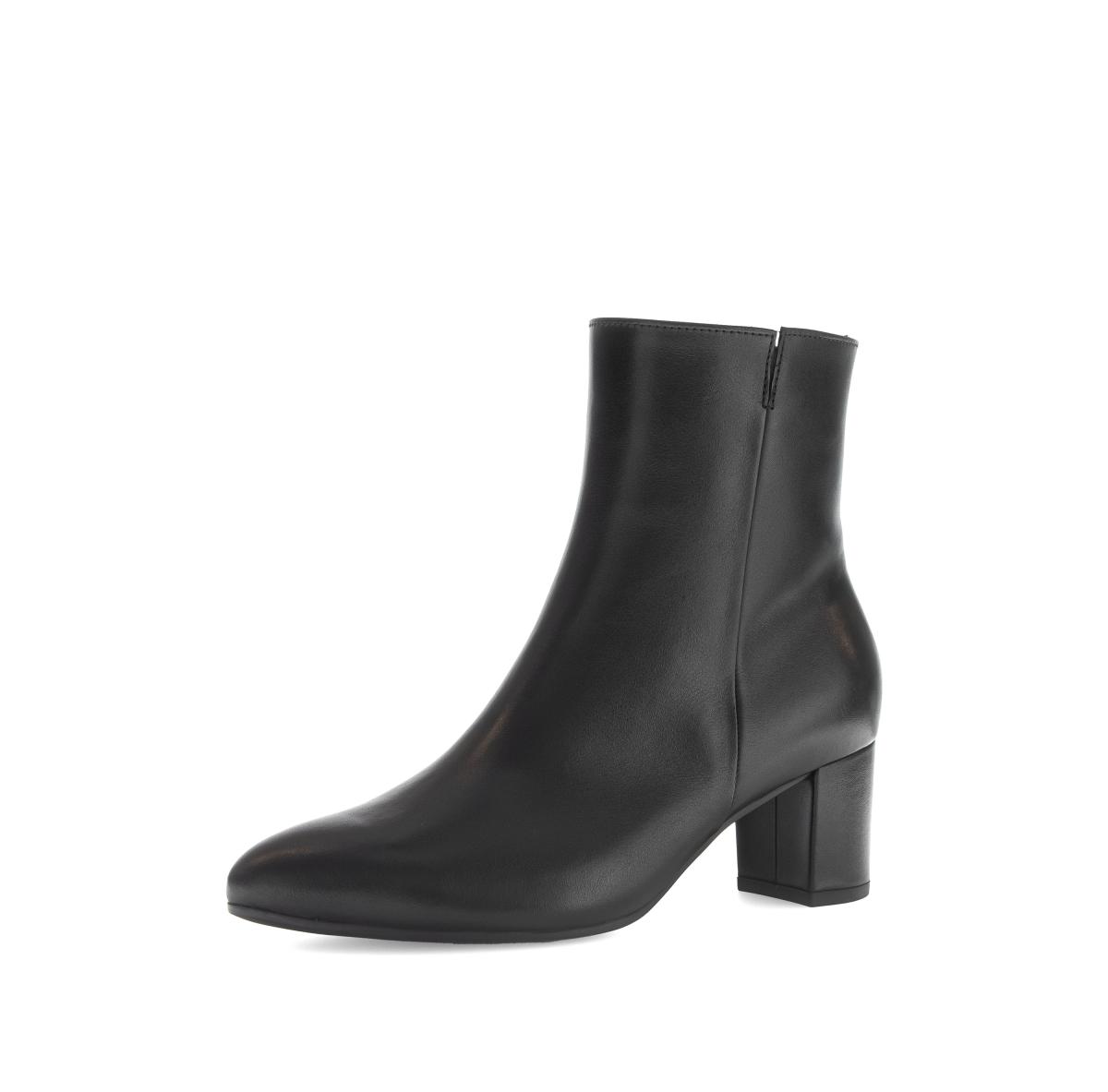 Damen Stiefeletten Glattleder