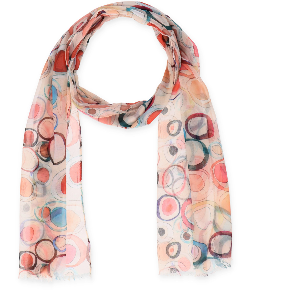 Damen Schal Fun Circles