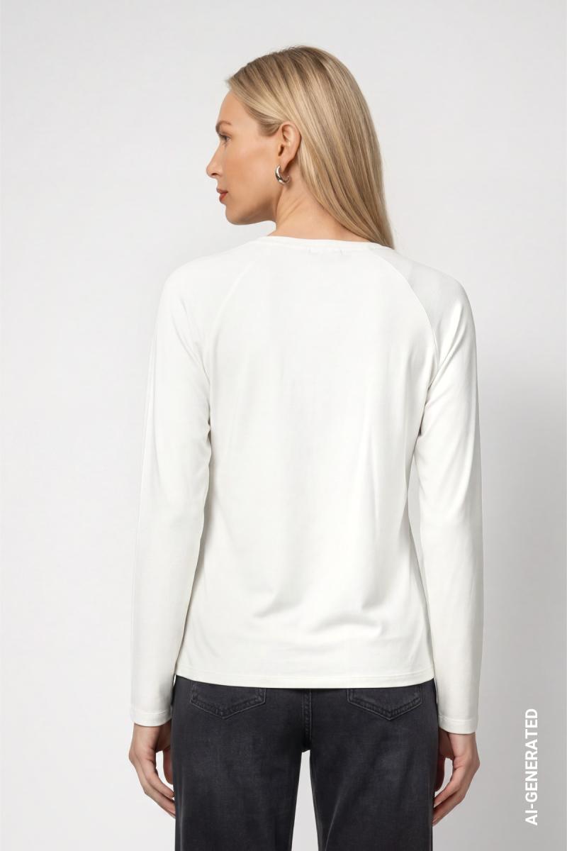 Damen Langarmshirt mit Panther-Print