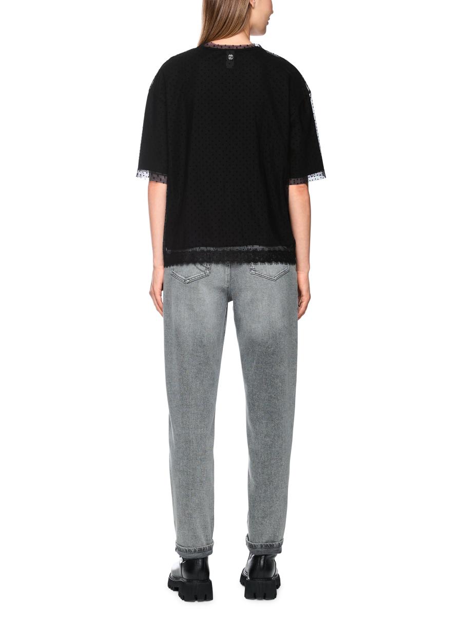 Damen T-Shirt 2-in-1