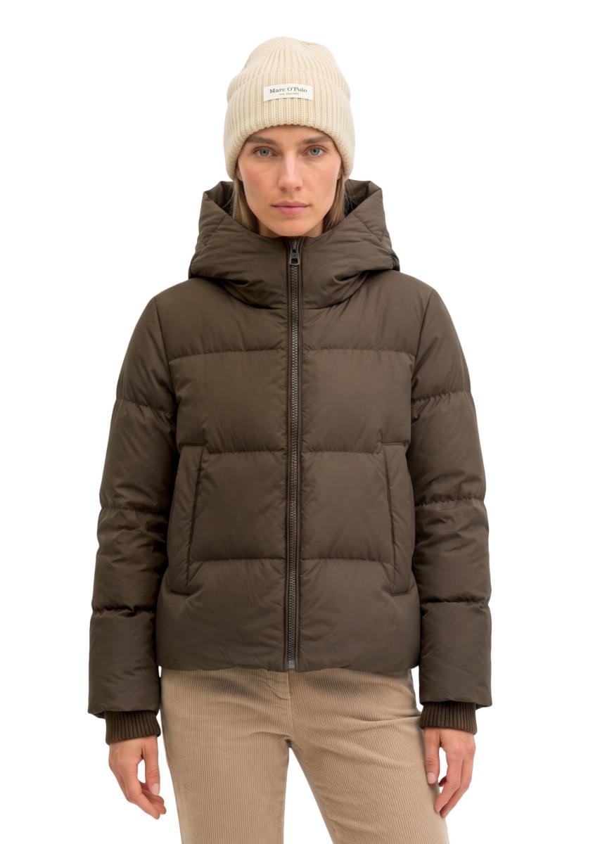 Damen Pufferjacke Mit Kapuze