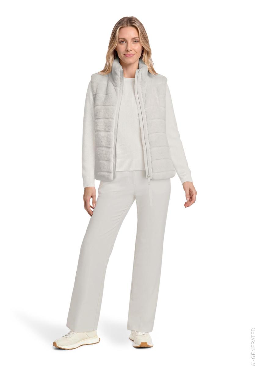 Damen Teddy-Weste