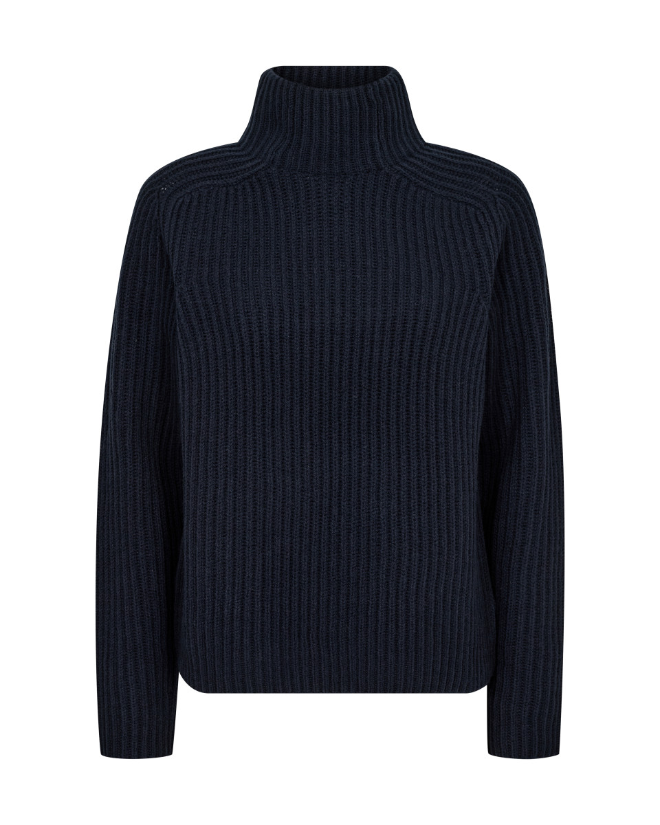 Damen Highneck Strickpullover