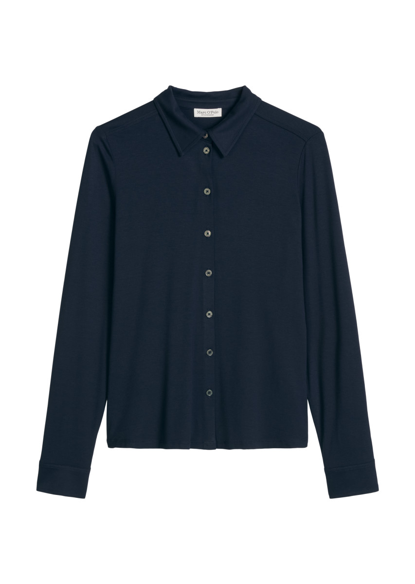 Jersey-Bluse