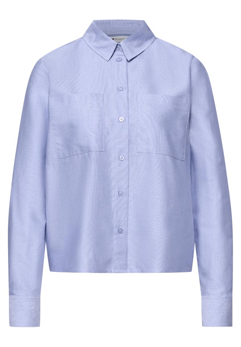 Hemdbluse Mit Brusttaschen