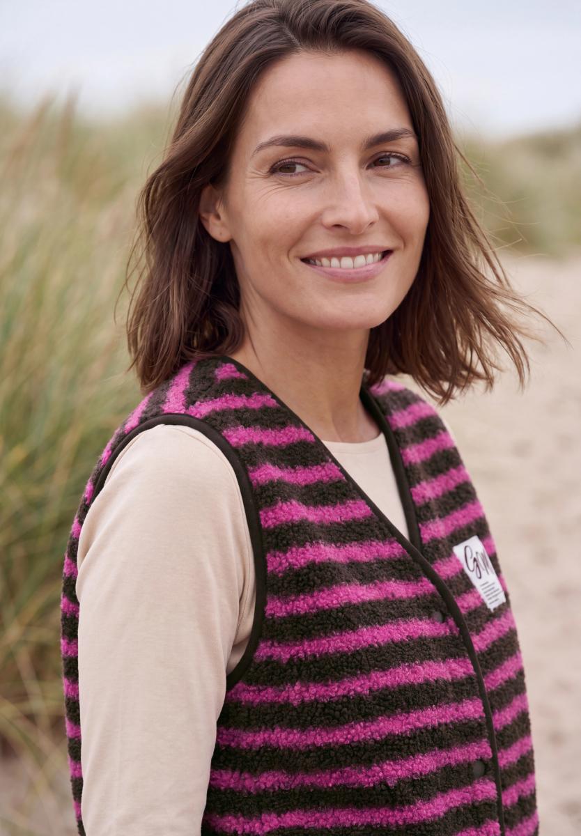 Damen Teddy-Weste