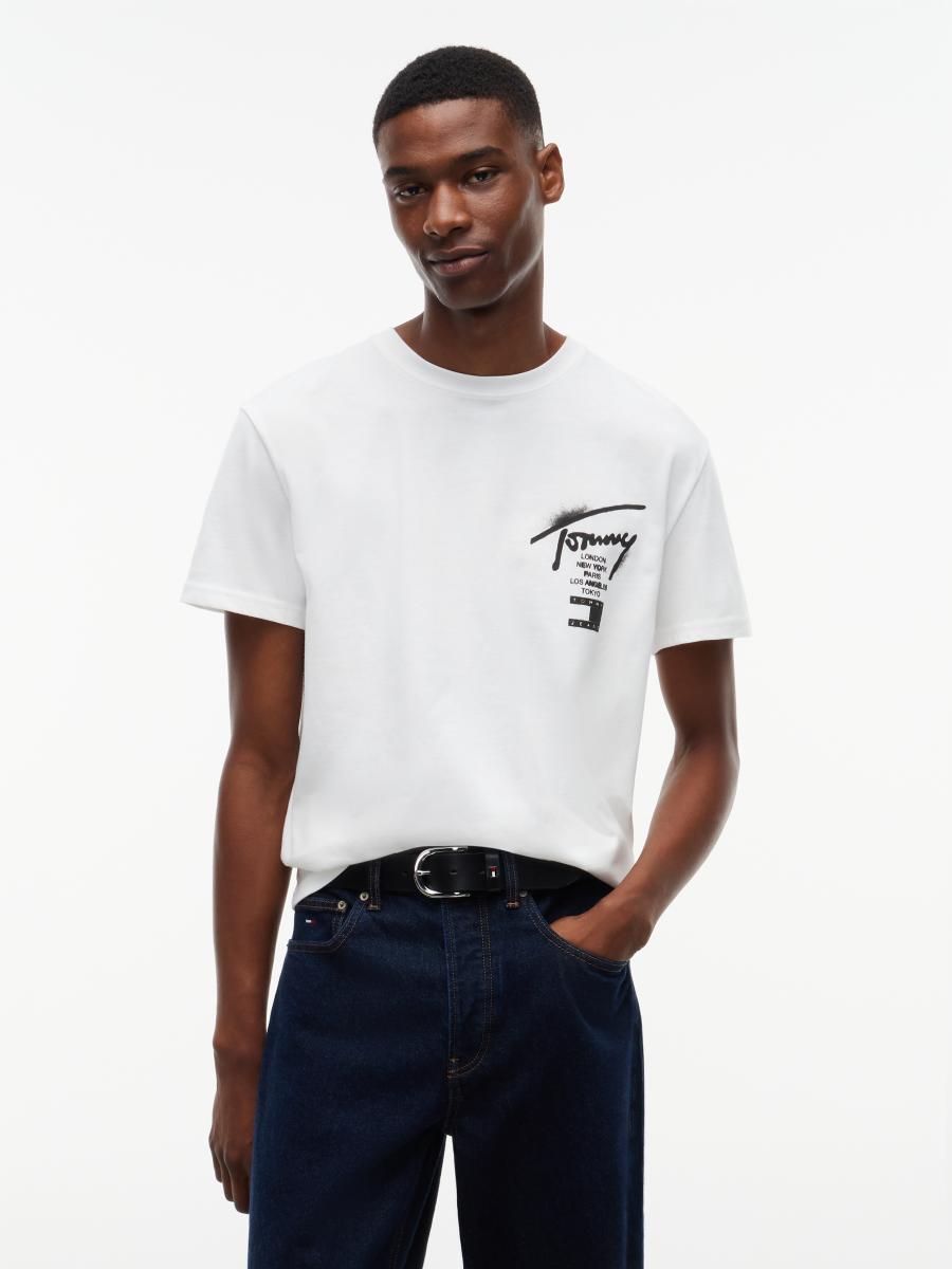 Herren T-Shirt City Sign