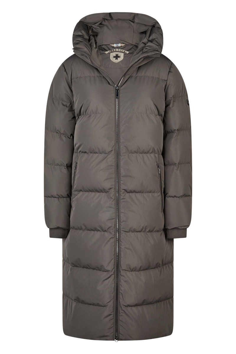 Damen Steppmantel Boutique Extra Long